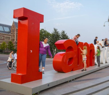 Ünlü ben Am Amsterdam Amsterdam - Amsterdam - Hollanda - 20 Temmuz 2017 Ulusal müzede mektuplar