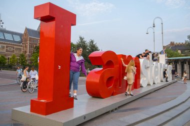 Ünlü ben Am Amsterdam Amsterdam - Amsterdam - Hollanda - 20 Temmuz 2017 Ulusal müzede mektuplar