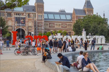 Ünlü ben Am Amsterdam Amsterdam - Amsterdam - Hollanda - 20 Temmuz 2017 Ulusal müzede mektuplar