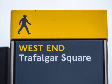 Londra - Trafalgar Meydanı'na ayetlerine