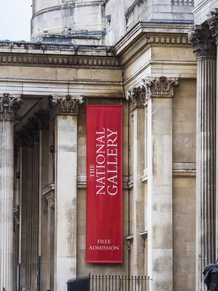 Die Nationalgalerie in London — Stockfoto