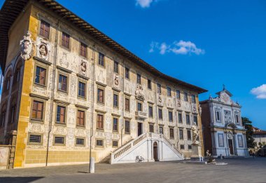 Cavalieri Pisa - The Carovana Scuola Normale Superiore Üniversitesi - Toskana İtalya - Pisa İtalya denilen Palace - meydanda malikanesinde 13 Eylül 2017 şaşırtıcı