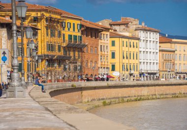 Arno Nehri - Pisa İtalya - 13 Eylül 2017 ile Pisa harika şehir merkezine