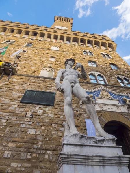 Palazzo Vecchio Floransa'da ünlü David heykeli