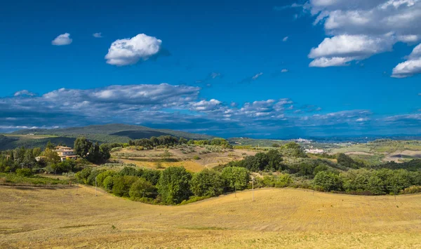 Csodálatos természet, Toszkána, Olaszország — Stock Fotó