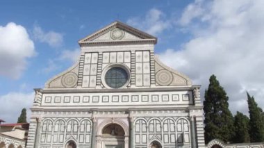 Güzel kilise Santa Maria Novella kalp Floransa - Tuscany