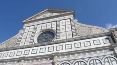 Güzel kilise Santa Maria Novella kalp Floransa - Tuscany