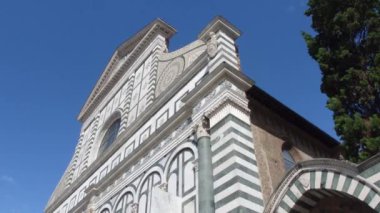 Güzel kilise Santa Maria Novella kalp Floransa - Tuscany