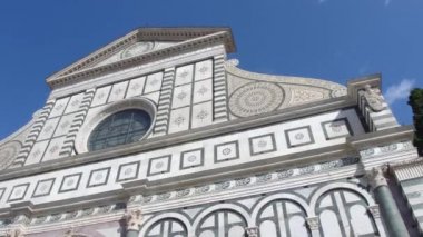 Güzel kilise Santa Maria Novella kalp Floransa - Tuscany