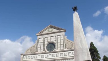 Güzel kilise Santa Maria Novella kalp Floransa - Tuscany