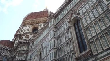 Santa Maria del Fiore Floransa Duomo Meydanı - şehrin en büyük cazibe - Tuscany üzerinde katedral