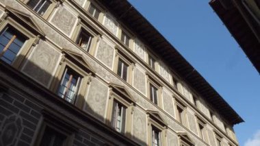 Renkli binalar, şehir merkezi Floransa - Tuscany