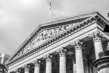 Eski Royal Exchange Building Londra City