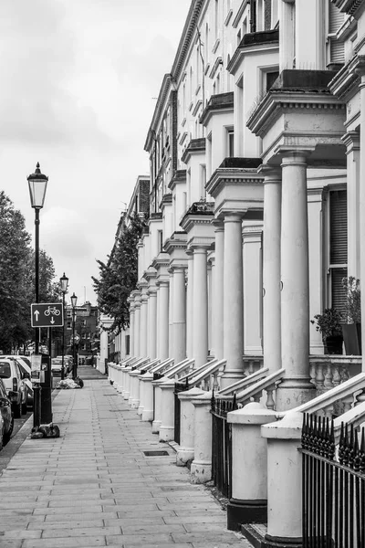 Vacker av London stil herrgårdar på Earls Court — Stockfoto