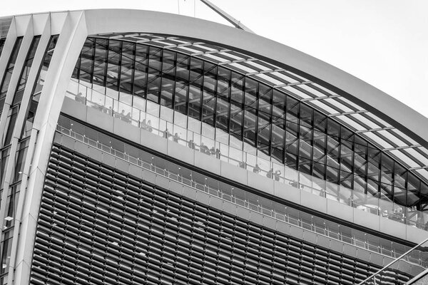 Skygarden на последнем этаже здания Walkie-Felie в Лондоне - LONDON - GREAT BRITAIN - 19 сентября 2016
