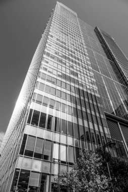 Canary Wharf - Londra finans merkezi - Londra - Büyük Britanya - 19 Eylül 2016, inanılmaz mimari