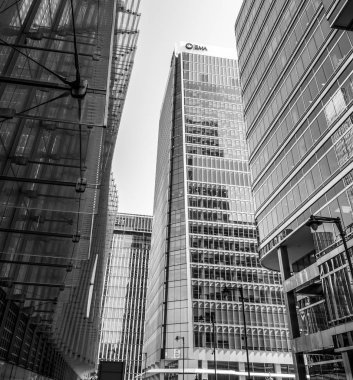 EMA Bina - Modern gökdelen - Canary Wharf, Londra - Büyük Britanya - 19 Eylül 2016