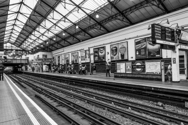 Londra Yeraltı Platform - Londra - İngiltere - 19 Eylül 2016