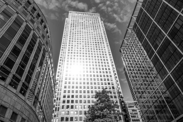 Bir Kanada gökdelen Canary Wharf - Londra - İngiltere - 19 Eylül 2016
