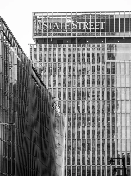 State Street épület a Canary Wharf-London-Nagy-Britannia-szeptember 19, 2016 — Stock Fotó