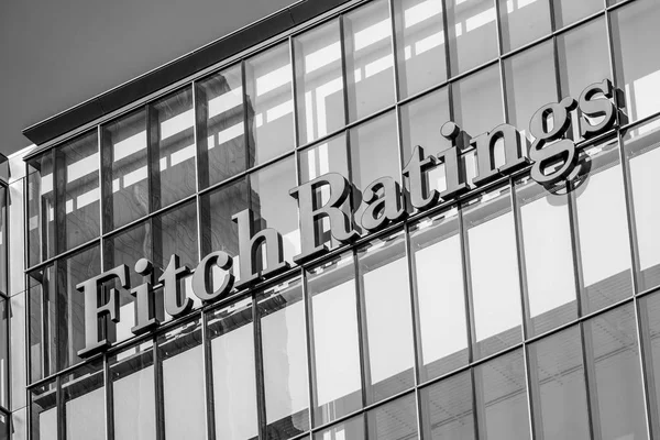 Fitch Ratings in London - LONDON - GREAT BRITAIN - SEPTEMBER 19, 2016 royaltyfrie gratis stockbilder