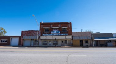 Bir gerçek Başkan koz Fan Oklahoma - Stroud - Oklahoma - 16 Ekim 2017