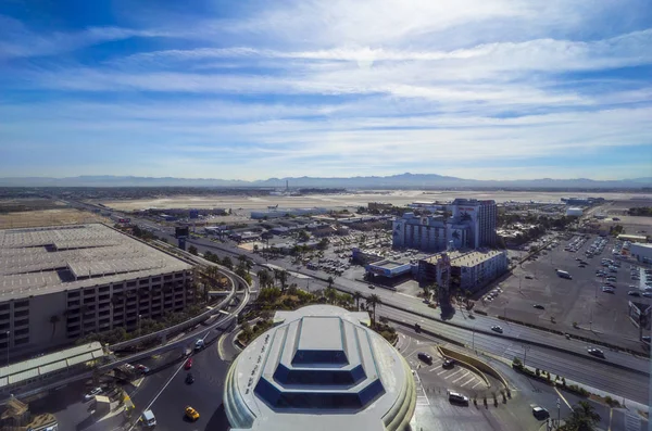 Aeropuerto McCarran Las Vegas - vista aérea - LAS VEGAS - NEVADA - 12 DE OCTUBRE DE 2017 — Foto de Stock