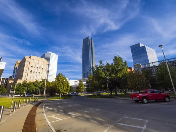 Центр Оклахома-Сити с башней Девон - Оклахома-Сити - Оклахома-Сити - Оклахома-Сити 18 октября 2017 — стоковое фото