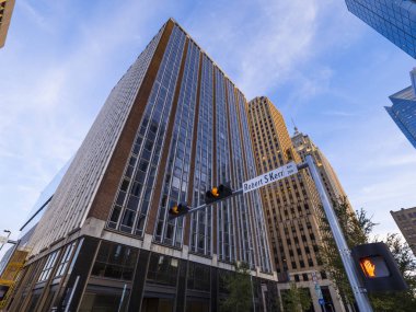 Oklahoma Bankası merkez şehir Oklahoma City - Oklahoma City - Oklahoma - 18 Ekim 2017