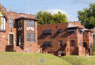 Güzel tuğla binalar - Tulsa - Tulsa Oklahoma - 17 Ekim 2017