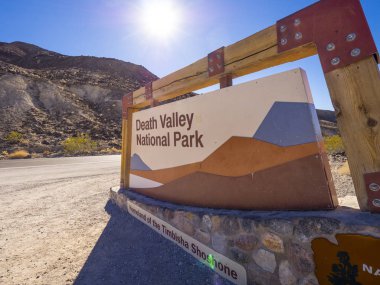 Ölüm Vadisi Milli Parkı California - Ölüm Vadisi - California - 23 Ekim 2017