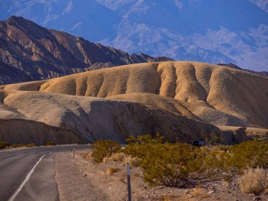Ünlü Death Valley California - Ölüm Vadisi - California - 23 Ekim 2017