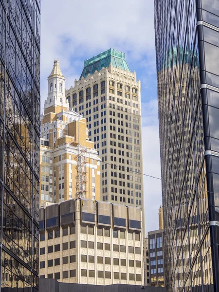 Beautiful buildings at Downtown Tusla - TULSA - OKLAHOMA - OCTOBER 17, 2017 — Stock Photo, Image