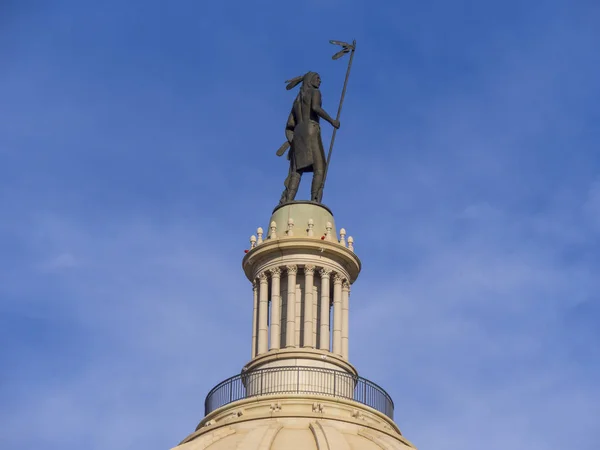 O Capitólio Estadual de Oklahoma em Oklahoma City — Fotografia de Stock