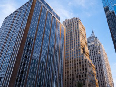 Oklahoma City 'deki modern ofis binaları.