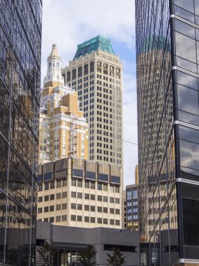 Tulsa 'daki modern ofis binaları