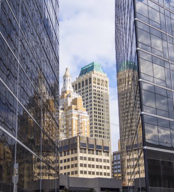 Tulsa 'daki modern ofis binaları