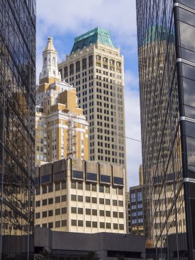 Tulsa 'daki modern ofis binaları