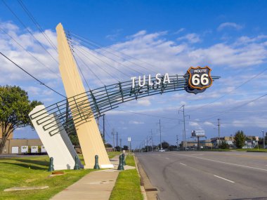 Tarihi rota 66 Tulsa Oklahoma