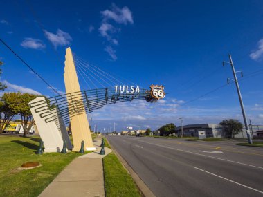 Tarihi rota 66 Tulsa Oklahoma