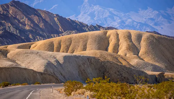 El increíble paisaje del Parque Nacional del Valle de la Muerte en California — Foto de Stock