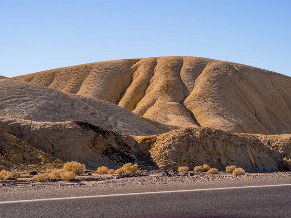 Le paysage étonnant du parc national de la vallée de la mort en Californie — Photo