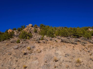 Dağlarda Utah çöl peyzaj