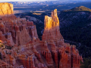 Dünyadaki en güzel yerler Bryce Canyon Ulusal Parkı Utah 'ta.