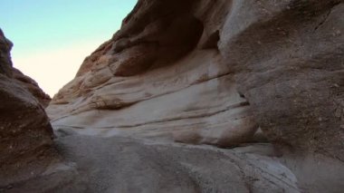 Kaliforniya 'daki Güzel Mozaik Kanyonu Ölüm Vadisi Ulusal Parkı