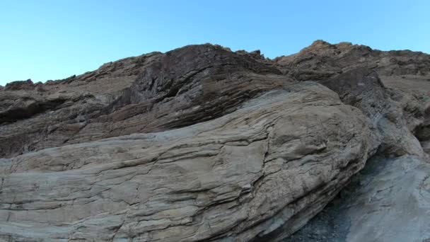 Az Arany kanyon a Death Valley Nemzeti Parkban — Stock videók