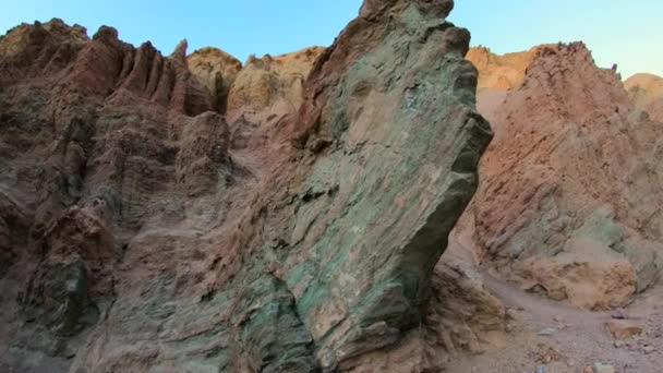 Il Golden Canyon nel Parco Nazionale della Valle della Morte — Video Stock