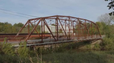Orijinal Route 66 Köprüsü 1921 'den Oklahoma' ya