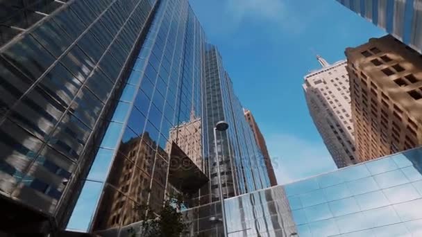 Kantoren van de Bank of America in Oklahoma City — Stockvideo