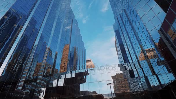 Torres de oficinas de Bank of America en Oklahoma City — Vídeos de Stock